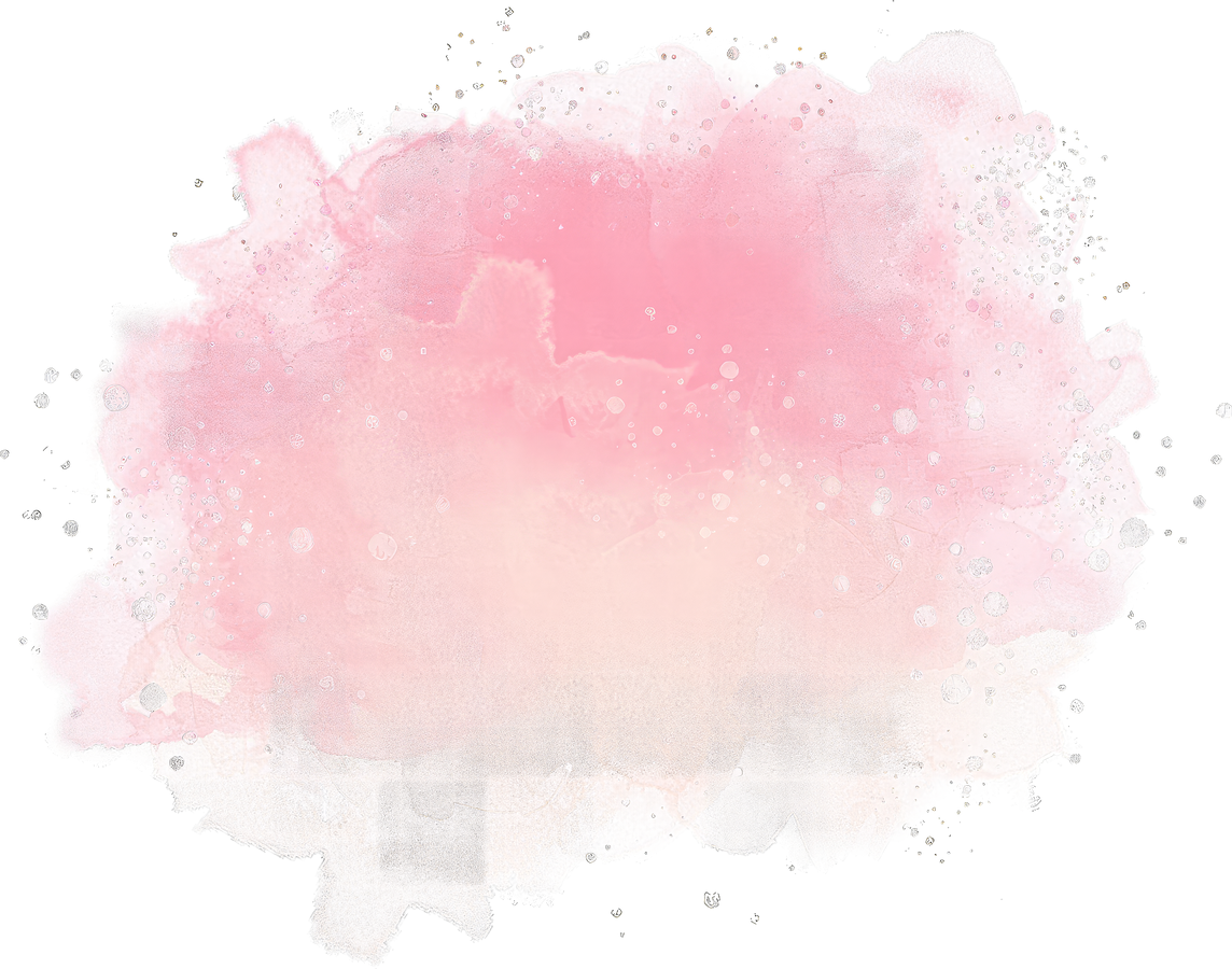 Pink watercolor splash